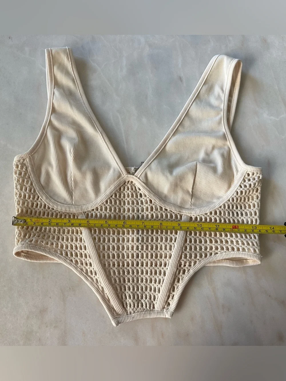 Fashion Nova Crochet Corset - Picture 3 of 6